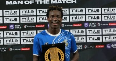 جواكيم أوجيرا رجل مباراة المقاولون والإسماعيلي فى الدورى