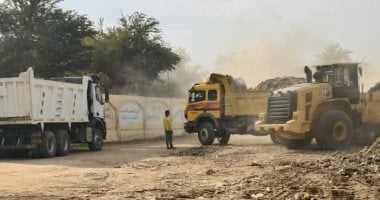 رفع 250 طن من القمامة والمخلفات الصلبة والأتربة بمركز سوهاج