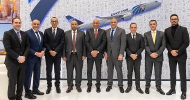 مصر للطيران تشارك فى فعاليات معرض Fitur الدولى للسياحة والسفر بمدريد 
