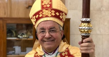 مطران الكنيسة المارونية يهنئ قيادات وزارة الداخلية بعيد الشرطة