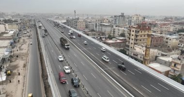 بدء التشغيل التجريبي لمشروع توسعة ورفع مناسيب كوبري العامرية بالإسكندرية     