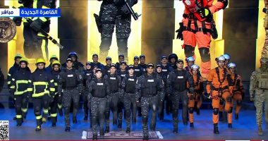 أبطال الداخلية للرئيس السيسى: جاهزون لأى تحدى لحماية بلدنا مصر