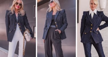 البليزر الجينز موضة فى 2026.. اعرفى إزاى تنسقيه لمناسبات مختلفة