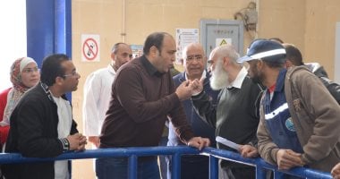 رئيس مياه الشرب بالجيزة يتفقد محطة العياط المرشحة