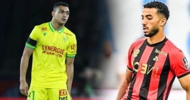 عبد المنعم مدافع نيس ومصطفي محمد مهاجم نانت 