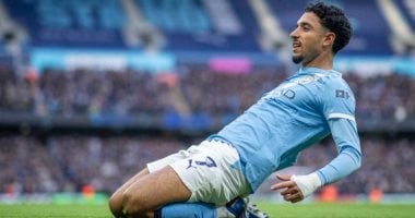 عمر مرموش مهاجم مانشستر سيتي