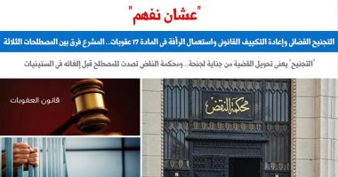 التجنيح القضائى وإعادة التكييف القانونى واستعمال الرأفة فى المادة 17 عقوبات.. برلمانى