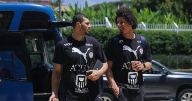 يحيي الدرع وعلي زين لاعبا منتخب مصر لكرة اليد 