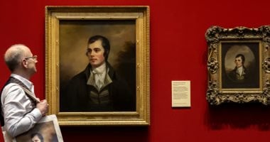 اكتشاف لوحة مفقودة رسمها هنرى رايبورن لأشهر شعراء أسكتلندا
