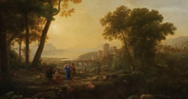 بريطانيا تسعى لإنقاذ لوحة الفنان كلود لورين "منظر طبيعى مع رقص ريفى"