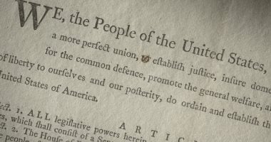 بيع مسودة دستور أمريكا بـ7.3 مليون دولار فى مزاد كريستيز