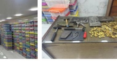 ضربة قوية لمافيا الذهب  بالإسكندرية.. ضبط 580 مليون جنيه مشغولات مغشوشة