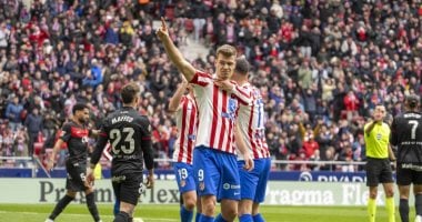 أتلتيكو مدريد ضد مايوركا.. الروخي بلانكوس يتقدم بهدف فى الشوط الأول