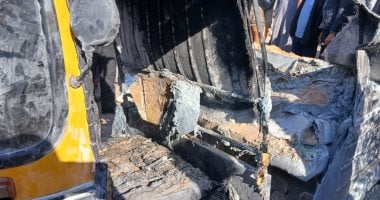 حريق توكتوك