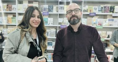 باسم خندقجى من معرض الكتاب: وجودى اليوم تصفية حساب بينى وبين السجان