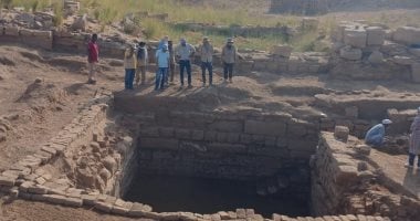 البعثة الصينية في معبد مونتو بالكرنك تعلن كشف بحيرة مقدسة بمساحة 50 متر