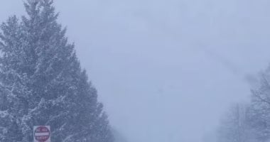 العاصفة الثلجية