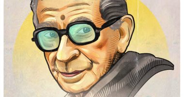 ذكرى ميلاد يوسف شاهين المائة فى كاريكاتير اليوم السابع