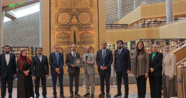 مكتبة الإسكندرية تستقبل نائب رئيس مجلس إدارة الأرشيف والمكتبة الوطنية بالإمارات
