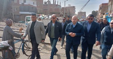 نائب محافظ الجيزة: تخفيف زحام منطقة مزلقان برطس بإنشاء موقف وسوق حضارى