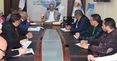 مياه القناة: اجتماع موسع مع رؤساء القطاعات لمتابعة تشغيل المحطات 