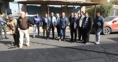 محافظ الشرقية يتفقد استكمال الأعمال النهائية لرصف وتوسعة طريق وصلة العدوة 