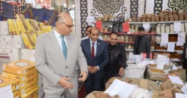 محافظ القليوبية يفتتح أول معارض أهلا رمضان بقليوب لتوفير السلع بأسعار مخفضة