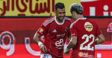 تريزيجيه يتقدم للأهلى فى مرمى وادى دجلة بالدقيقة 25 بدورى نايل.. صور 