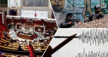 باختصار.. أهم الأخبار العربية والعالمية حتى الظهيرة..القدس تعلق الدوام المدرسى فى كفر عقب.. زلزال بقوة 5 درجات يضرب قبالة شبه جزيرة نيمورو اليابانية.. فرنسا تحظر شبكات التواصل الاجتماعى على القاصرين دون 15 عاما