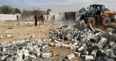 إزالة 30 حالة تعد على أراضى الدولة والزراعة بالإسماعيلية