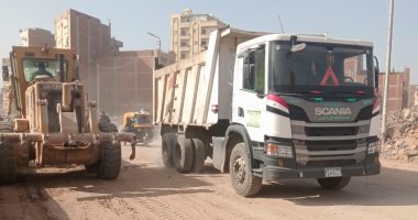 تمهيد طريق «الجمباز» لخلق محاور مرورية بديلة بالزقازيق