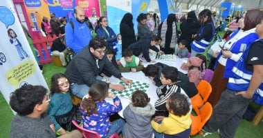دنيا الأطفال فى معرض الكتاب.. ورش فنية وألعاب تفاعلية وإبداع بلا حدود