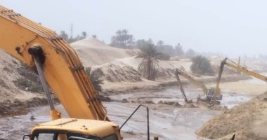 انقطاع مفاجئ بجسر طرد محطة قورتة بأسوان وإعادة تشغيل المحطات.. صور