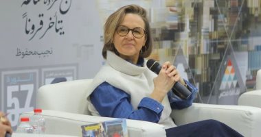الفرنسية صوفى إيناف بمعرض الكتاب: هدفى من الرواية البوليسية عدم الملل