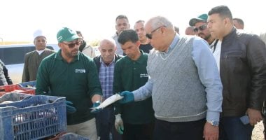 بعد نجاح تنفيذ مشروعات الاستزراع السمكى فى صحراء الوادى الجديد.. توسعات جديدة لإنشاء 12 حوض سمك بـ قرى الخير والنماء بالفرافرة بنظام "الري التكاملي" من فائض محطات مياه الشرب لإنتاج 100 طن أسماك.. صور