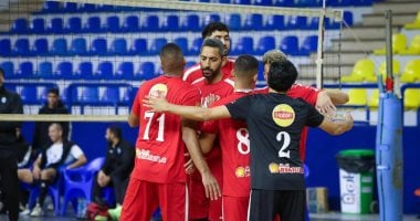 فريق رجال الكرة الطائرة بالنادي الأهلي