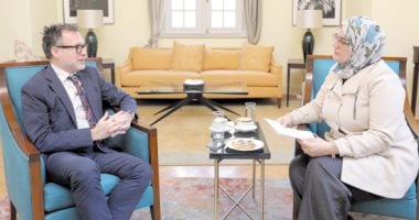 سفير كندا لـ"اليوم السابع": علاقات القاهرة وأوتاوا شراكة نموذجية فى مواجهة التحديات العالمية.. شانون: مناخ الاستثمار فى مصر يتحسن تدريجيا والحكومة تقوم بإصلاحات مهمة.. أتمنى مشاهدة قنديل أم هاشم بمعالجة عصرية 