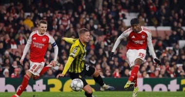 أرسنال يختتم مجموعات دورى أبطال أوروبا بثلاثية ضد كايرات.. فيديو