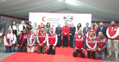 وزيرة التضامن تشهد توقيع بروتوكول تعاون بين القومى للطفولة والهلال الأحمر 
