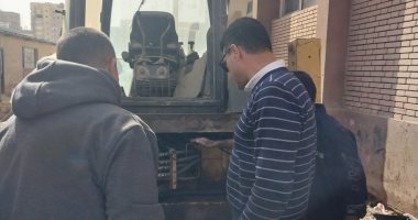 رئيس مياه القليوبية يتابع أعمال ورشة صيانة المعدات والسيارات 