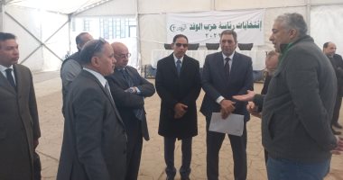 وصول اللجنة القضائية المشرفة على انتخابات رئاسة حزب الوفد لمقر الاقتراع