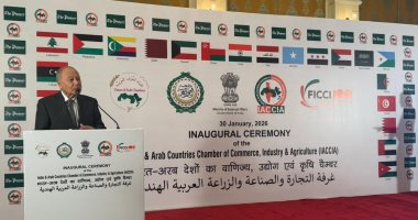 أبو الغيط يشارك فى افتتاح غرفة التجارة والصناعة والزراعة العربية - الهندية
