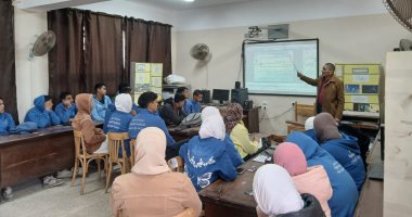 تعليم بنى سويف تنظم ورش تدريبية لدعم وتعزيز الابتكار وتنمية المهارات للطلاب