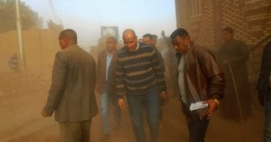 محافظ قنا يوجه بتحرك عاجل واحتواء تداعيات انهيار منزل بفاو غرب بدشنا