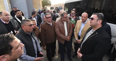 وزير الإسكان يتفقد مشروع رفع كفاءة محطة تنقية مياه الشرب بمدينة الشيخ زايد