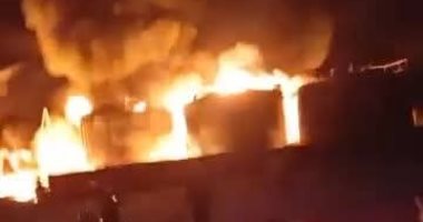 مصرع عامل وإصابة 2 آخرين إثر اندلاع حريق بمصنع جبس بجنوب سيناء