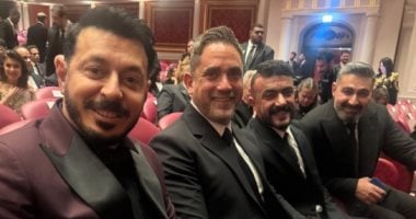 رباعى دراما المتحدة يتألقون فى الحفل