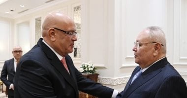 رئيس مجلس النواب يستقبل رئيس مجلس الدولة في زيارة تهنئة رسمية بالعاصمة الجديدة