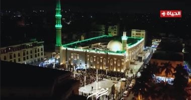 بث مباشر لصلاة التراويح من مسجد الحسين على قناة الحياة في رمضان
