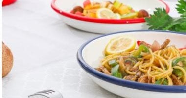 طريقة عمل مكرونة الكريمة بالليمون والفلفل الأسود